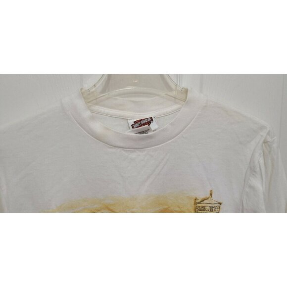 Harley Davidson Mens L/S T Shirt Outer Banks North Carolina Sexy Pirate Girls S - Picture 7 of 13